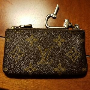 Authentic louis vuitton key pouch